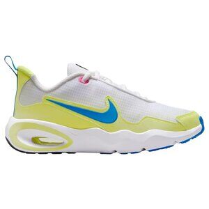 Nike Kids' Grade School Air Max Nova Shoes White/Blue/Lemon IB7749 100 Size 7Y